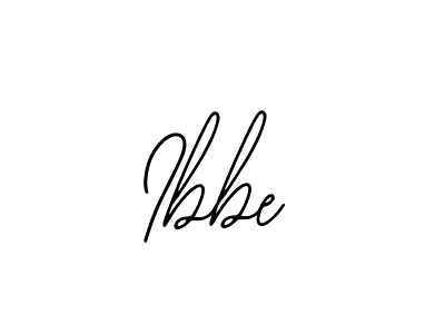 Create a beautiful signature design for name Ibbe. With this signature (Bearetta-2O07w) fonts, you can make a handwritten signature for free. Ibbe signature style 12 images and pictures png