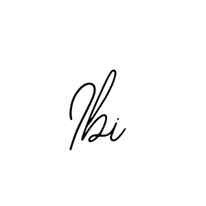 Ibi stylish signature style. Best Handwritten Sign (Bearetta-2O07w) for my name. Handwritten Signature Collection Ideas for my name Ibi. Ibi signature style 12 images and pictures png