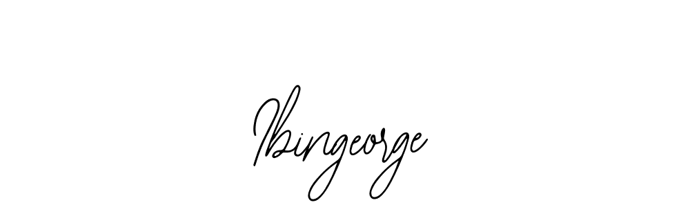 Make a beautiful signature design for name Ibingeorge. Use this online signature maker to create a handwritten signature for free. Ibingeorge signature style 12 images and pictures png