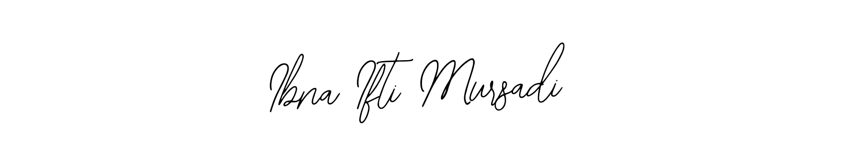 Use a signature maker to create a handwritten signature online. With this signature software, you can design (Bearetta-2O07w) your own signature for name Ibna Ifti Mursadi. Ibna Ifti Mursadi signature style 12 images and pictures png