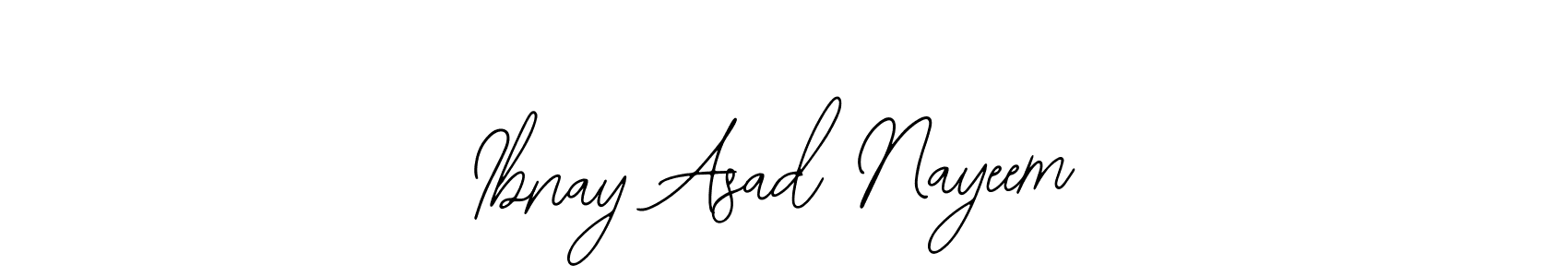 Make a beautiful signature design for name Ibnay Asad Nayeem. With this signature (Bearetta-2O07w) style, you can create a handwritten signature for free. Ibnay Asad Nayeem signature style 12 images and pictures png