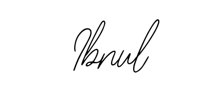 Also You can easily find your signature by using the search form. We will create Ibnul name handwritten signature images for you free of cost using Bearetta-2O07w sign style. Ibnul signature style 12 images and pictures png