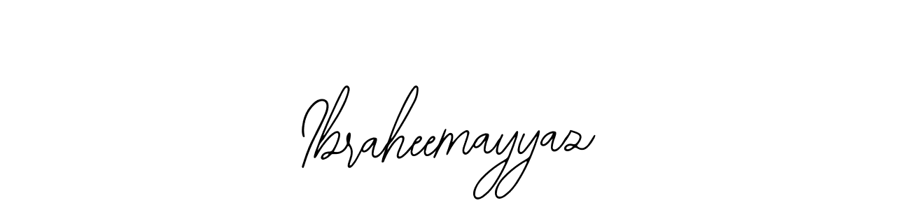 Ibraheemayyaz stylish signature style. Best Handwritten Sign (Bearetta-2O07w) for my name. Handwritten Signature Collection Ideas for my name Ibraheemayyaz. Ibraheemayyaz signature style 12 images and pictures png