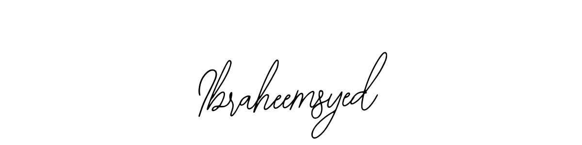 Make a short Ibraheemsyed signature style. Manage your documents anywhere anytime using Bearetta-2O07w. Create and add eSignatures, submit forms, share and send files easily. Ibraheemsyed signature style 12 images and pictures png