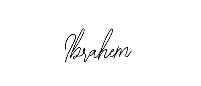 Make a beautiful signature design for name Ibrahem. With this signature (Bearetta-2O07w) style, you can create a handwritten signature for free. Ibrahem signature style 12 images and pictures png
