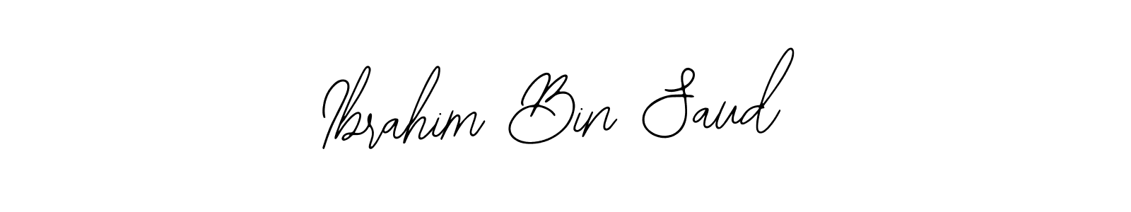 How to make Ibrahim Bin Saud signature? Bearetta-2O07w is a professional autograph style. Create handwritten signature for Ibrahim Bin Saud name. Ibrahim Bin Saud signature style 12 images and pictures png