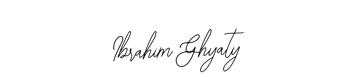 Create a beautiful signature design for name Ibrahim Ghyaty. With this signature (Bearetta-2O07w) fonts, you can make a handwritten signature for free. Ibrahim Ghyaty signature style 12 images and pictures png