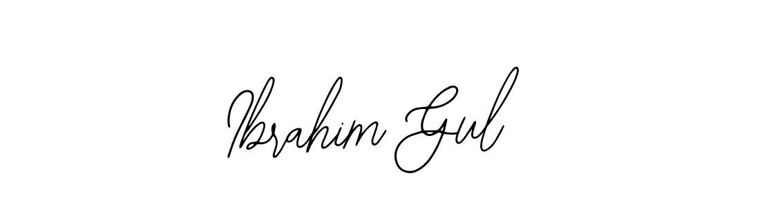 Ibrahim Gul stylish signature style. Best Handwritten Sign (Bearetta-2O07w) for my name. Handwritten Signature Collection Ideas for my name Ibrahim Gul. Ibrahim Gul signature style 12 images and pictures png