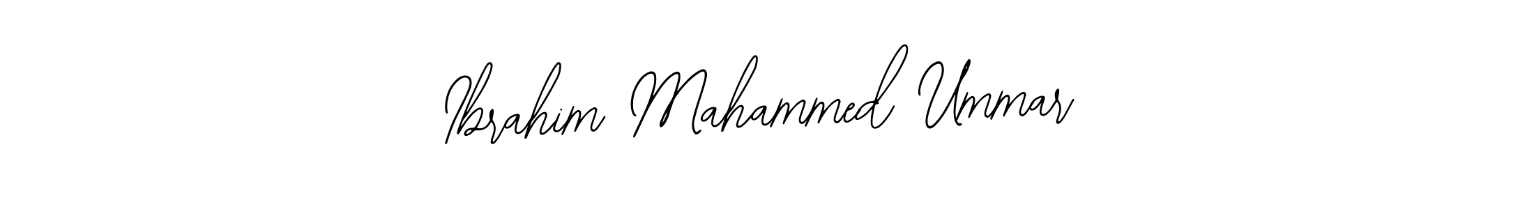 Also You can easily find your signature by using the search form. We will create Ibrahim Mahammed Ummar name handwritten signature images for you free of cost using Bearetta-2O07w sign style. Ibrahim Mahammed Ummar signature style 12 images and pictures png