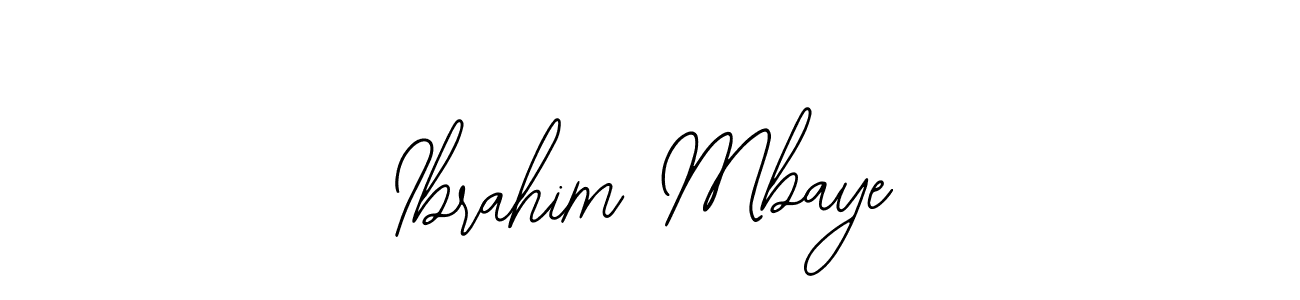 How to make Ibrahim Mbaye signature? Bearetta-2O07w is a professional autograph style. Create handwritten signature for Ibrahim Mbaye name. Ibrahim Mbaye signature style 12 images and pictures png