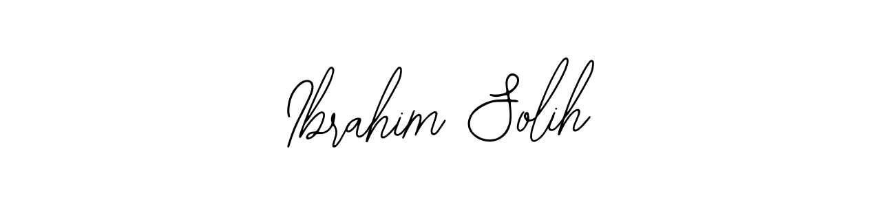 The best way (Bearetta-2O07w) to make a short signature is to pick only two or three words in your name. The name Ibrahim Solih include a total of six letters. For converting this name. Ibrahim Solih signature style 12 images and pictures png