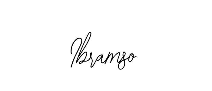 Bearetta-2O07w is a professional signature style that is perfect for those who want to add a touch of class to their signature. It is also a great choice for those who want to make their signature more unique. Get Ibramso name to fancy signature for free. Ibramso signature style 12 images and pictures png