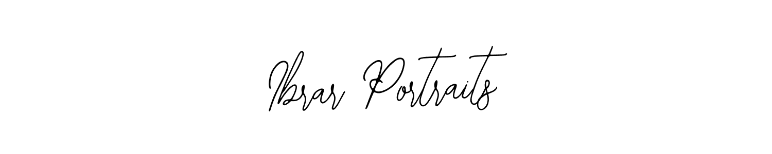 Ibrar Portraits stylish signature style. Best Handwritten Sign (Bearetta-2O07w) for my name. Handwritten Signature Collection Ideas for my name Ibrar Portraits. Ibrar Portraits signature style 12 images and pictures png