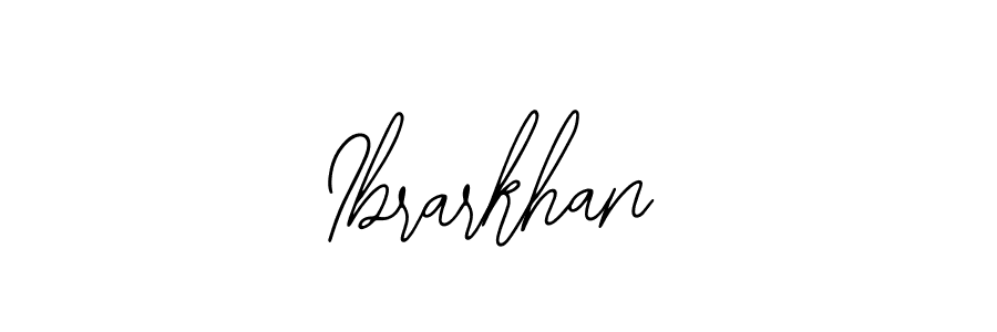 Use a signature maker to create a handwritten signature online. With this signature software, you can design (Bearetta-2O07w) your own signature for name Ibrarkhan. Ibrarkhan signature style 12 images and pictures png