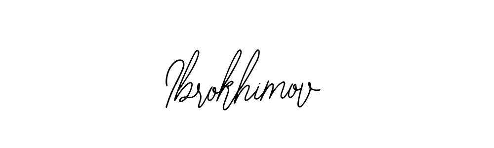 How to make Ibrokhimov signature? Bearetta-2O07w is a professional autograph style. Create handwritten signature for Ibrokhimov name. Ibrokhimov signature style 12 images and pictures png