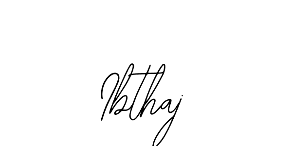 Create a beautiful signature design for name Ibthaj. With this signature (Bearetta-2O07w) fonts, you can make a handwritten signature for free. Ibthaj signature style 12 images and pictures png