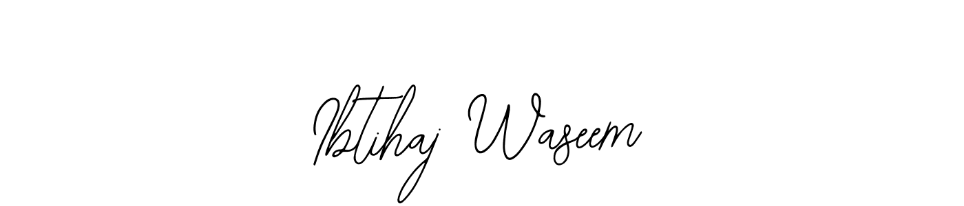 Use a signature maker to create a handwritten signature online. With this signature software, you can design (Bearetta-2O07w) your own signature for name Ibtihaj Waseem. Ibtihaj Waseem signature style 12 images and pictures png