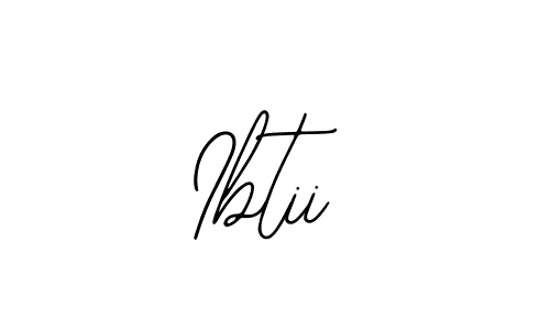 if you are searching for the best signature style for your name Ibtii. so please give up your signature search. here we have designed multiple signature styles  using Bearetta-2O07w. Ibtii signature style 12 images and pictures png