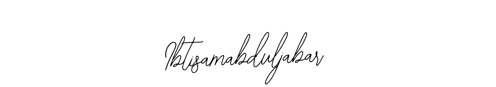 You should practise on your own different ways (Bearetta-2O07w) to write your name (Ibtisamabduljabar) in signature. don't let someone else do it for you. Ibtisamabduljabar signature style 12 images and pictures png