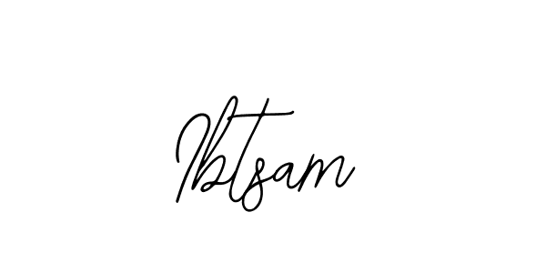 Ibtsam stylish signature style. Best Handwritten Sign (Bearetta-2O07w) for my name. Handwritten Signature Collection Ideas for my name Ibtsam. Ibtsam signature style 12 images and pictures png