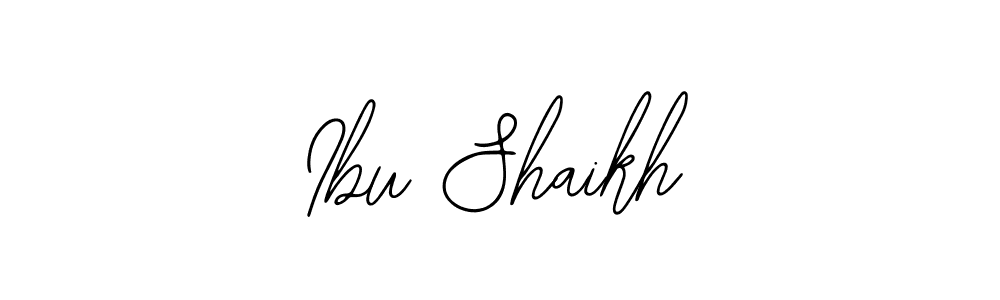 Make a beautiful signature design for name Ibu Shaikh. With this signature (Bearetta-2O07w) style, you can create a handwritten signature for free. Ibu Shaikh signature style 12 images and pictures png