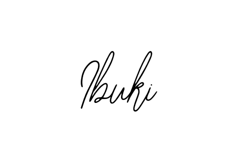 Use a signature maker to create a handwritten signature online. With this signature software, you can design (Bearetta-2O07w) your own signature for name Ibuki. Ibuki signature style 12 images and pictures png