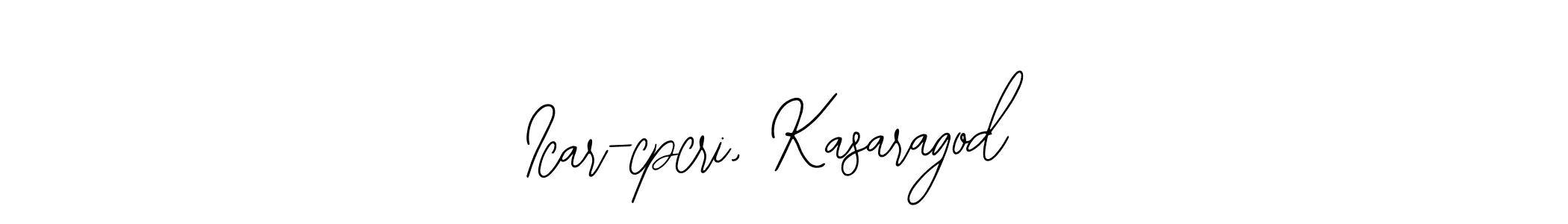 Icar-cpcri, Kasaragod stylish signature style. Best Handwritten Sign (Bearetta-2O07w) for my name. Handwritten Signature Collection Ideas for my name Icar-cpcri, Kasaragod. Icar-cpcri, Kasaragod signature style 12 images and pictures png