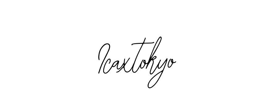 if you are searching for the best signature style for your name Icaxtokyo. so please give up your signature search. here we have designed multiple signature styles  using Bearetta-2O07w. Icaxtokyo signature style 12 images and pictures png