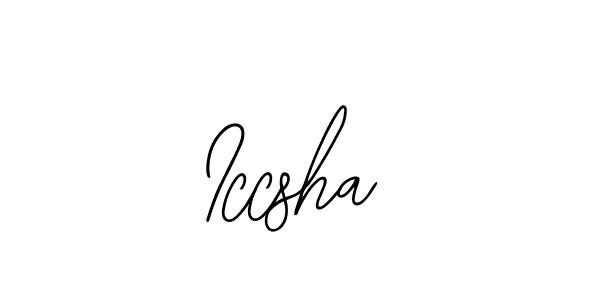 It looks lik you need a new signature style for name Iccsha. Design unique handwritten (Bearetta-2O07w) signature with our free signature maker in just a few clicks. Iccsha signature style 12 images and pictures png