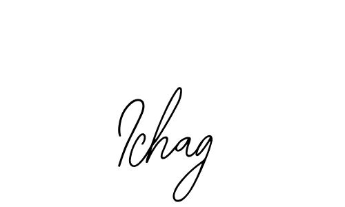 Make a beautiful signature design for name Ichag. Use this online signature maker to create a handwritten signature for free. Ichag signature style 12 images and pictures png