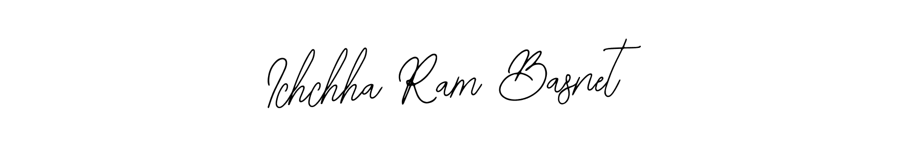 How to make Ichchha Ram Basnet signature? Bearetta-2O07w is a professional autograph style. Create handwritten signature for Ichchha Ram Basnet name. Ichchha Ram Basnet signature style 12 images and pictures png