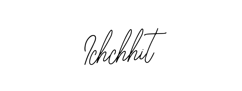 Create a beautiful signature design for name Ichchhit. With this signature (Bearetta-2O07w) fonts, you can make a handwritten signature for free. Ichchhit signature style 12 images and pictures png