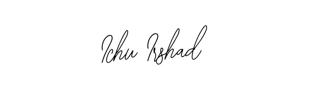 Use a signature maker to create a handwritten signature online. With this signature software, you can design (Bearetta-2O07w) your own signature for name Ichu Irshad. Ichu Irshad signature style 12 images and pictures png