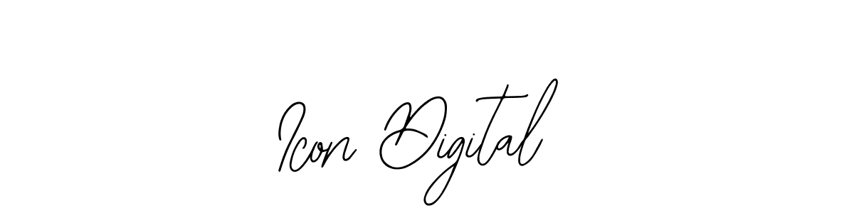 Icon Digital stylish signature style. Best Handwritten Sign (Bearetta-2O07w) for my name. Handwritten Signature Collection Ideas for my name Icon Digital. Icon Digital signature style 12 images and pictures png