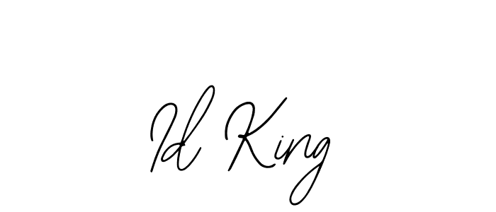 Bearetta-2O07w is a professional signature style that is perfect for those who want to add a touch of class to their signature. It is also a great choice for those who want to make their signature more unique. Get Id King name to fancy signature for free. Id King signature style 12 images and pictures png