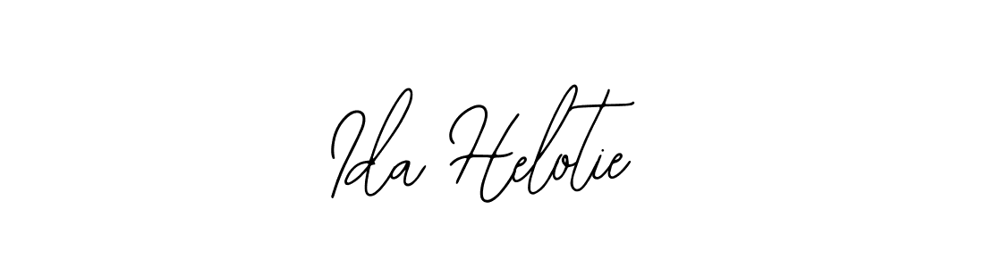 Use a signature maker to create a handwritten signature online. With this signature software, you can design (Bearetta-2O07w) your own signature for name Ida Helotie. Ida Helotie signature style 12 images and pictures png