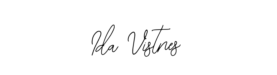 Similarly Bearetta-2O07w is the best handwritten signature design. Signature creator online .You can use it as an online autograph creator for name Ida Vistnes. Ida Vistnes signature style 12 images and pictures png