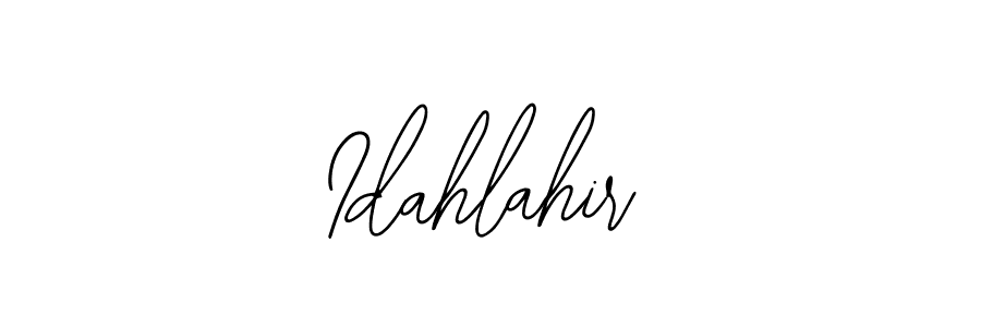 You can use this online signature creator to create a handwritten signature for the name Idahlahir. This is the best online autograph maker. Idahlahir signature style 12 images and pictures png