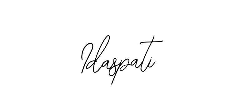 Design your own signature with our free online signature maker. With this signature software, you can create a handwritten (Bearetta-2O07w) signature for name Idaspati. Idaspati signature style 12 images and pictures png