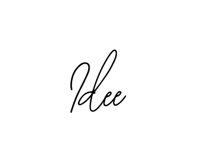 Create a beautiful signature design for name Idee. With this signature (Bearetta-2O07w) fonts, you can make a handwritten signature for free. Idee signature style 12 images and pictures png