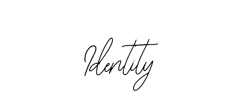 The best way (Bearetta-2O07w) to make a short signature is to pick only two or three words in your name. The name Identity include a total of six letters. For converting this name. Identity signature style 12 images and pictures png