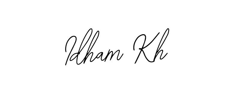 It looks lik you need a new signature style for name Idham Kh. Design unique handwritten (Bearetta-2O07w) signature with our free signature maker in just a few clicks. Idham Kh signature style 12 images and pictures png