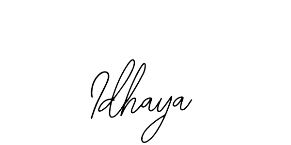 Make a beautiful signature design for name Idhaya. Use this online signature maker to create a handwritten signature for free. Idhaya signature style 12 images and pictures png
