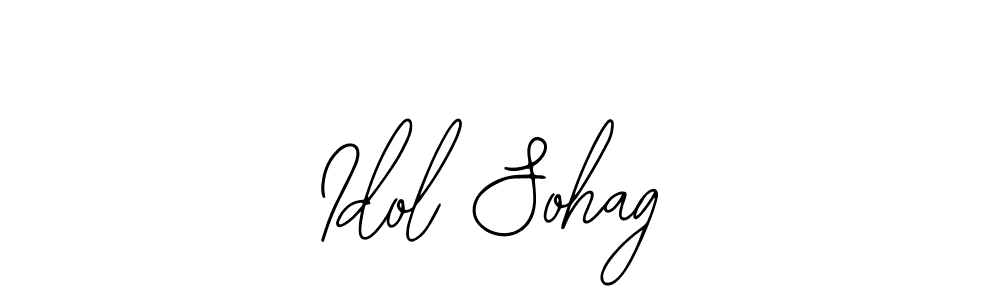 Make a beautiful signature design for name Idol Sohag. Use this online signature maker to create a handwritten signature for free. Idol Sohag signature style 12 images and pictures png