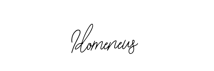 How to make Idomeneus name signature. Use Bearetta-2O07w style for creating short signs online. This is the latest handwritten sign. Idomeneus signature style 12 images and pictures png