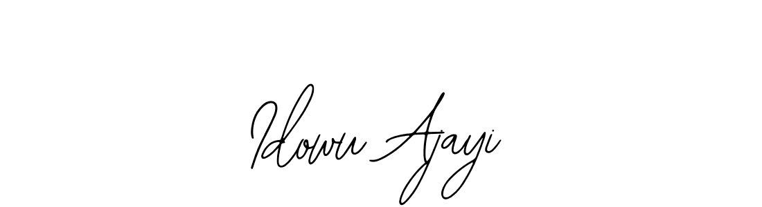 Similarly Bearetta-2O07w is the best handwritten signature design. Signature creator online .You can use it as an online autograph creator for name Idowu Ajayi. Idowu Ajayi signature style 12 images and pictures png