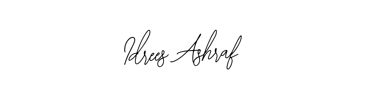 This is the best signature style for the Idrees Ashraf name. Also you like these signature font (Bearetta-2O07w). Mix name signature. Idrees Ashraf signature style 12 images and pictures png