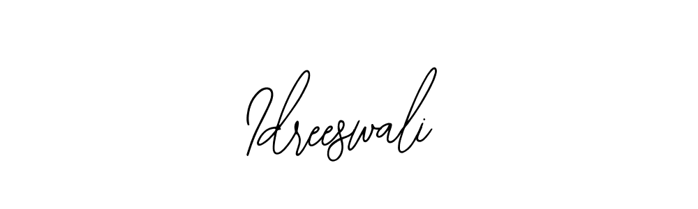 This is the best signature style for the Idreeswali name. Also you like these signature font (Bearetta-2O07w). Mix name signature. Idreeswali signature style 12 images and pictures png