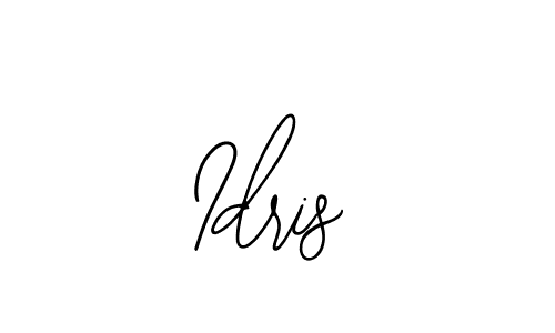 The best way (Bearetta-2O07w) to make a short signature is to pick only two or three words in your name. The name Idris include a total of six letters. For converting this name. Idris signature style 12 images and pictures png