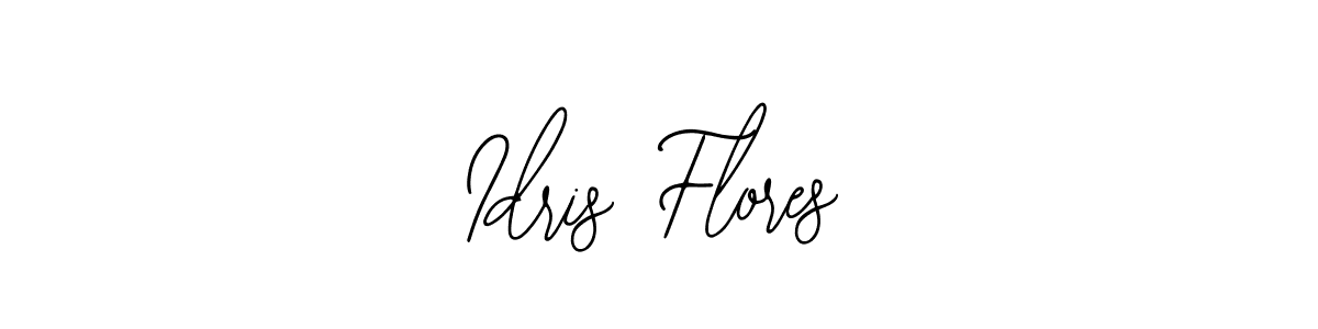 Similarly Bearetta-2O07w is the best handwritten signature design. Signature creator online .You can use it as an online autograph creator for name Idris Flores. Idris Flores signature style 12 images and pictures png